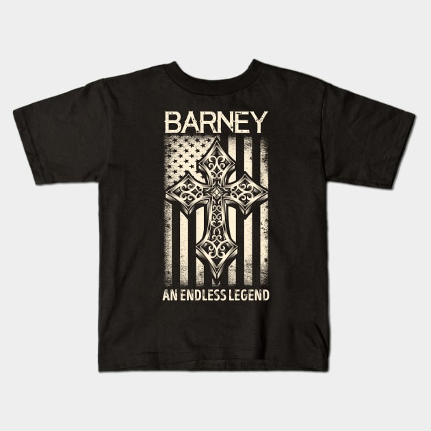 BARNEY Kids T-Shirt by Albert Van